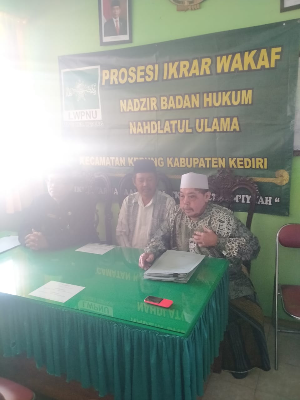 Ikrar Wakaf 4 Bidang Kab. Kediri