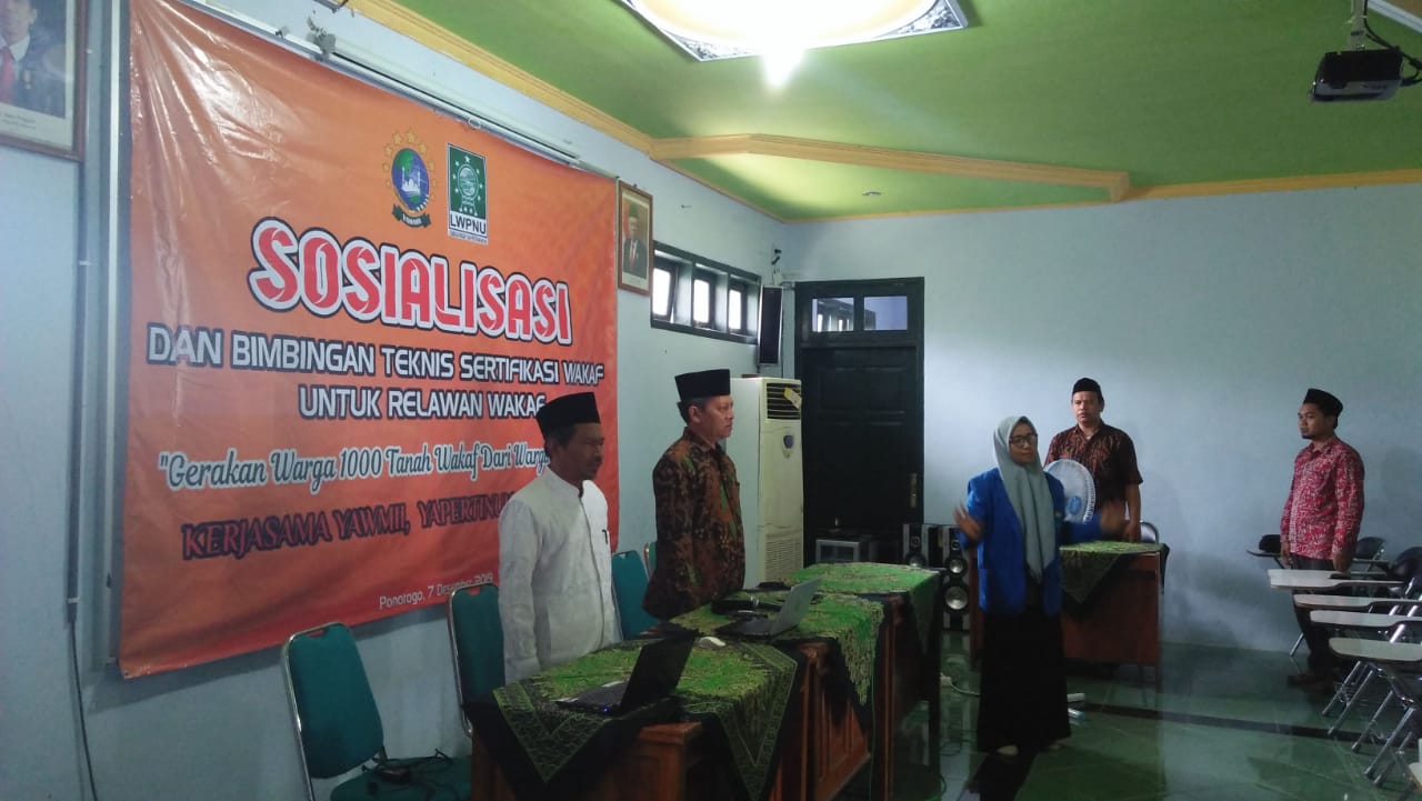 LWP Ponorogo Gelar Sosialisasi PTSL