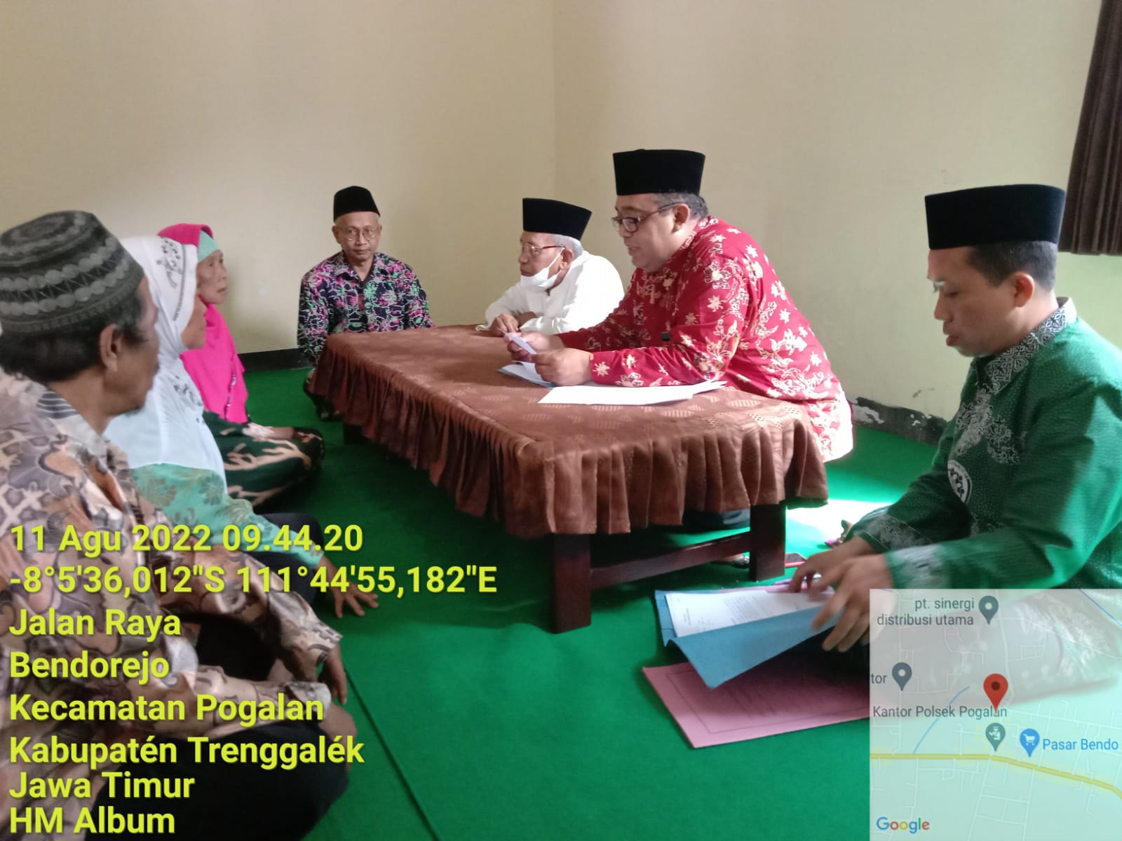 5 Wakif datangi KUA Pogalan