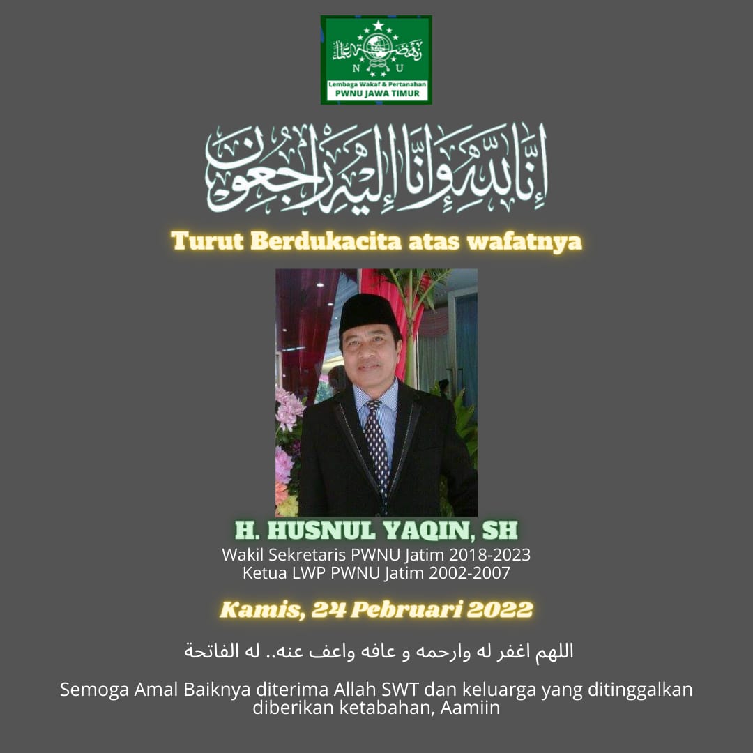 Berita Duka : H Husnul Yaqin