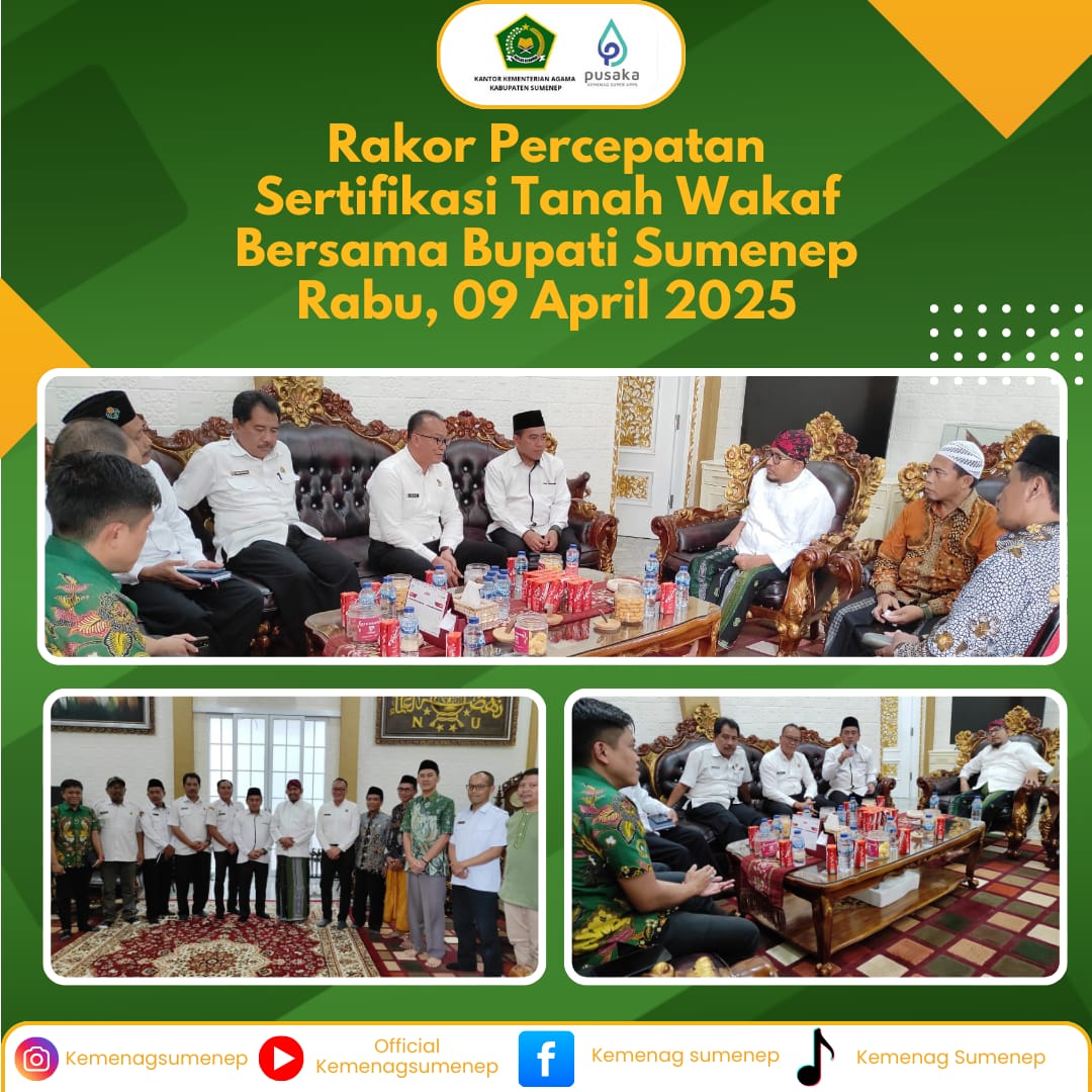 Semangat Percepatan Sertifikasi Wakaf di Jatim: Pengurangan Pajak hingga Dukungan Langsung Kepala Daerah