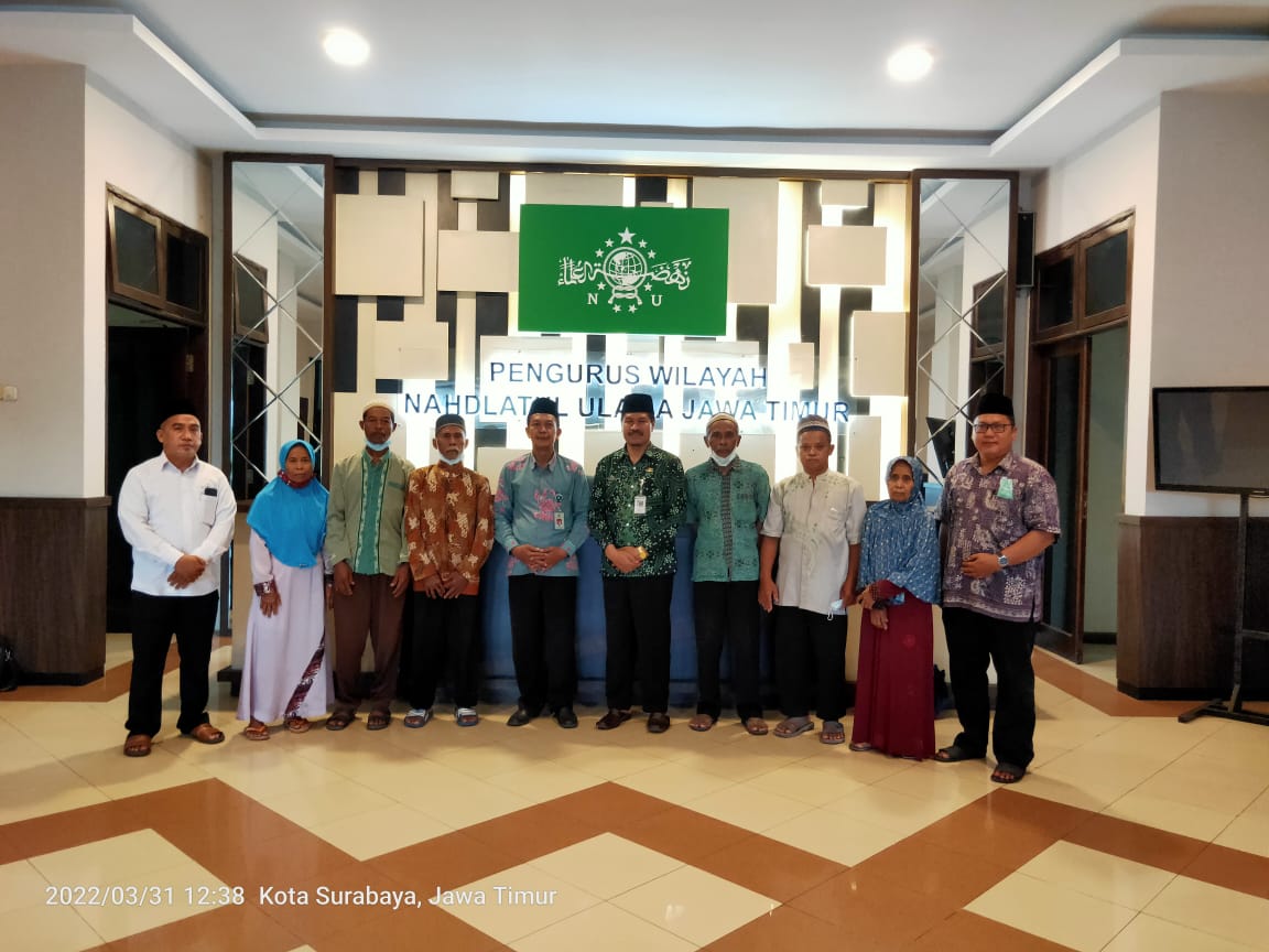 Ikrar Wakaf Lakarsantri di PWNU Jatim