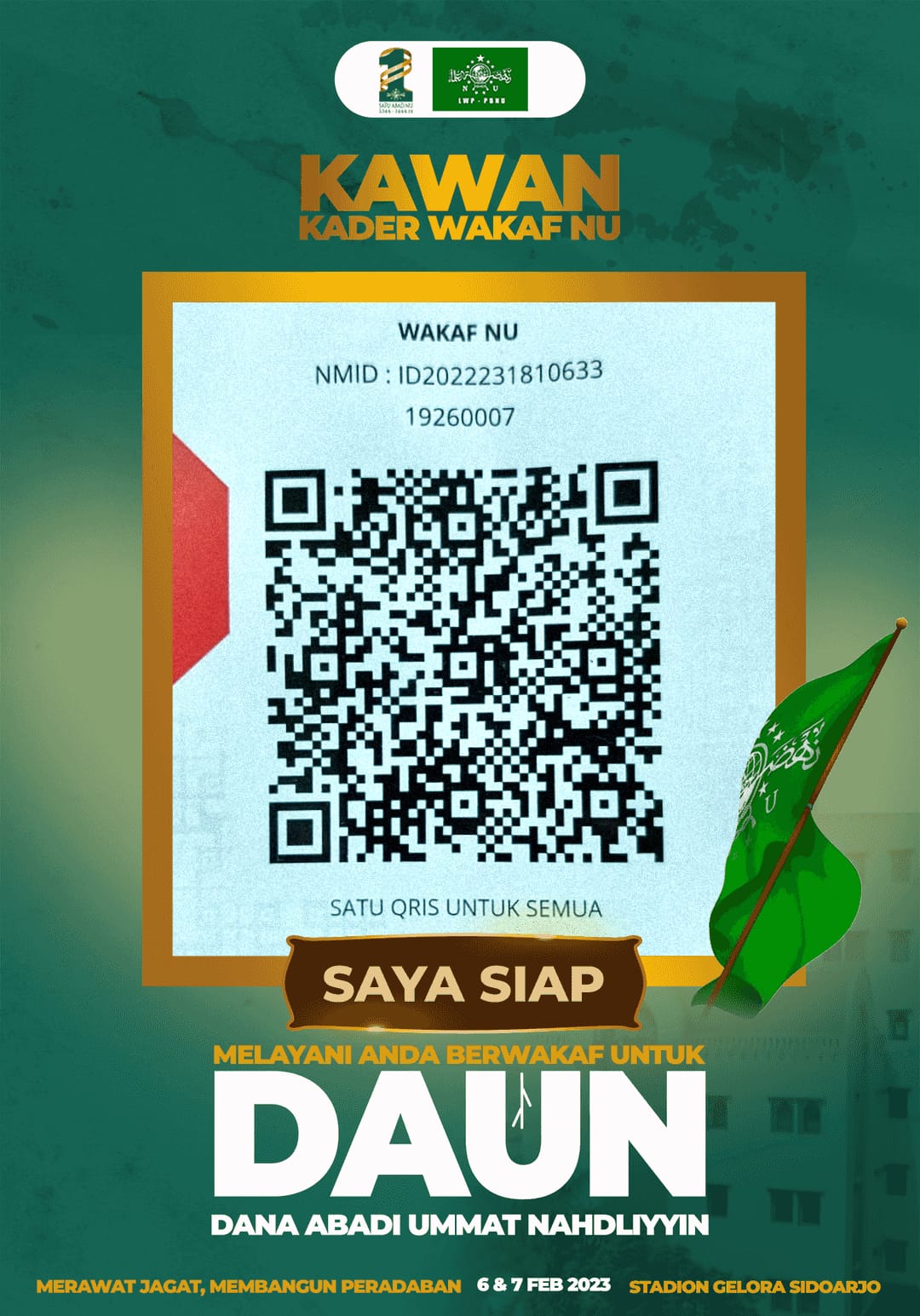1000 Kader Wakaf Akan Himpun Dana Abadi NU
