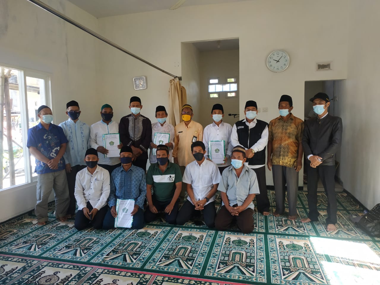Prosesi Ikrar Wakaf 5 Bidang Tanah Kab. Malang