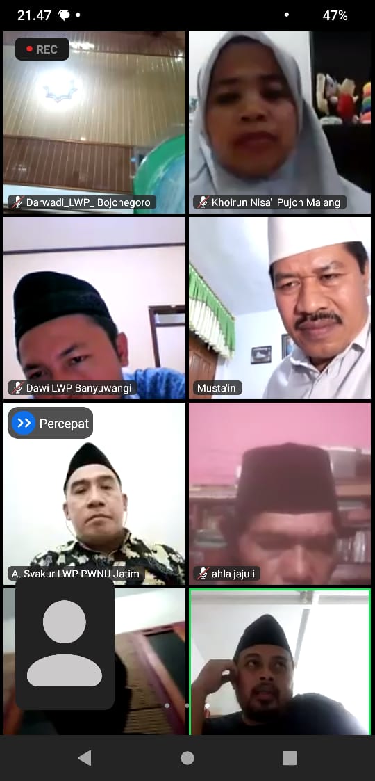 LWP Jatim Dorong Percepatan Wakaf BHPNU