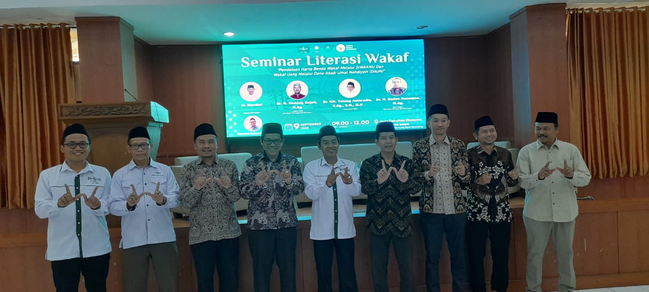 Seminar Wakaf di Aula FEBI UIN Sunan Gunung Djati Membahas Pendataan Aset Wakaf dan Gerakan Wakaf Uang