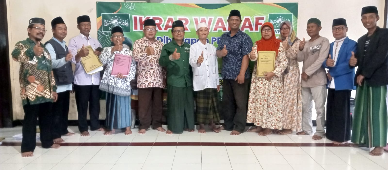 Ikrar Wakaf Nadzir BHPNU di Kab Tulungagung 44  Bidang