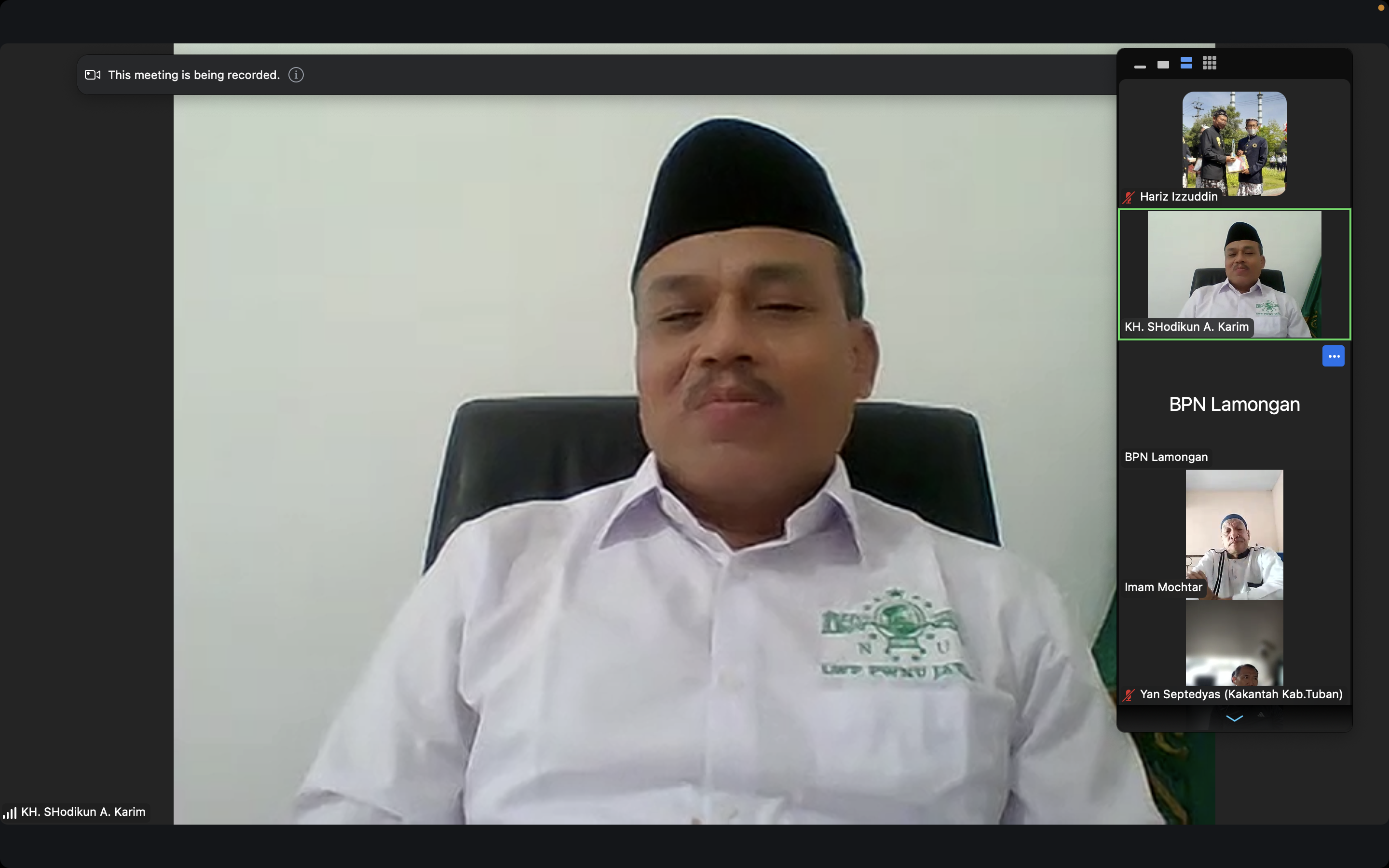 Rapat Koordinasi LWP PWNU dan ATR/BPN Jatim: Percepatan Sertifikasi Tanah Wakaf Jadi Fokus Utama