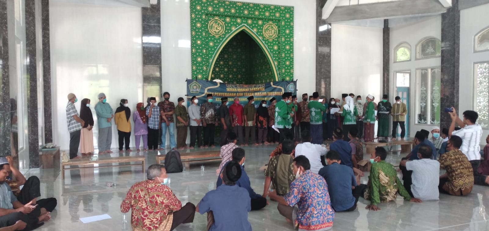 Ikrar Wakaf Kec Bakung Kab. Blitar