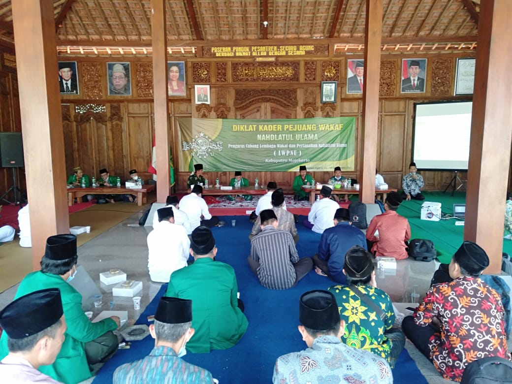 Diklat Pejuang Wakaf LWP PCNU Kab Mojokerto