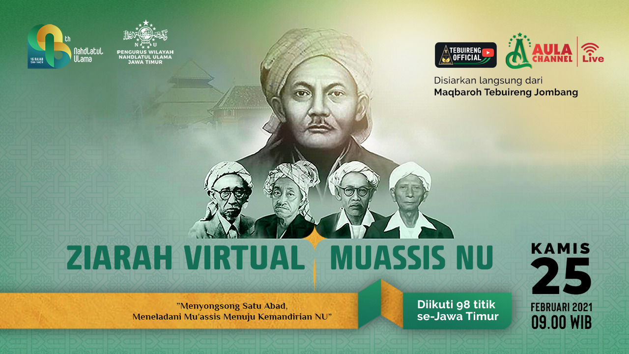 Ziarah Virtual Muassis NU oleh PW LWPNU