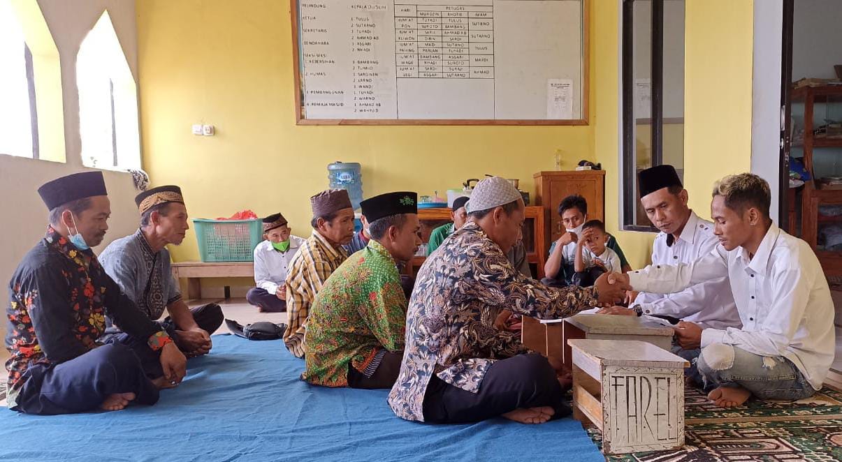 Ikrar Wakaf BHPNU Kecamatan Bandar