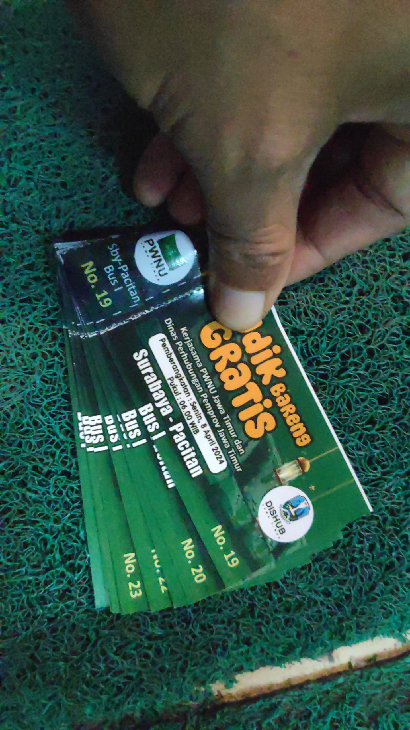 Persiapan Mudik Bersama PWNU Jatim: Pembagian Tiket Berjalan Lancar