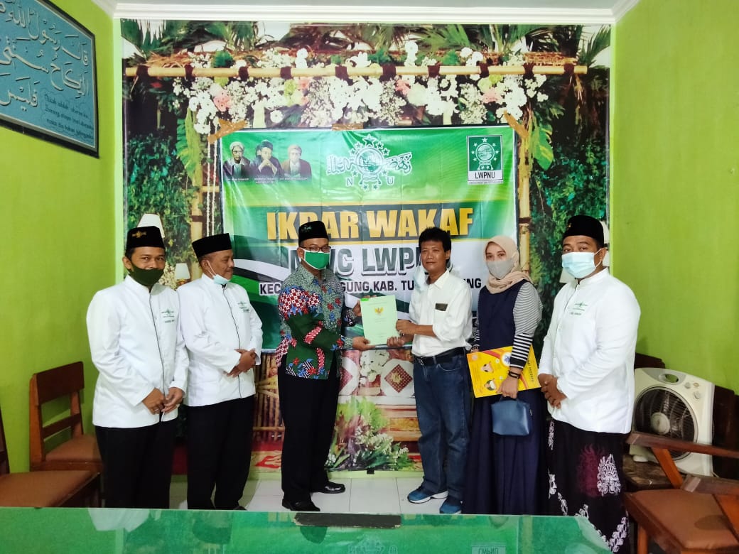 Ikrar Wakaf BHPNU Bago Tulungagung