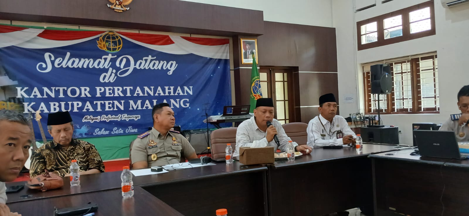 Percepatan Sertifikasi Wakaf: LWP PCNU Kabupaten Malang Gelar Rapat Teknis dengan Kakan BPN